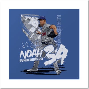 Noah Syndergaard Los Angeles D State Posters and Art